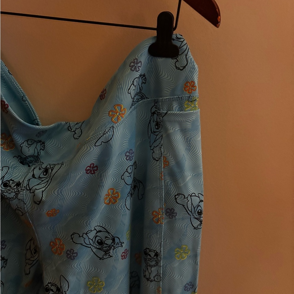 Disney Stitch Blue Leggings - Picture 3 of 4